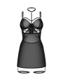 Obsessive - Arrowel Babydoll - Zwart