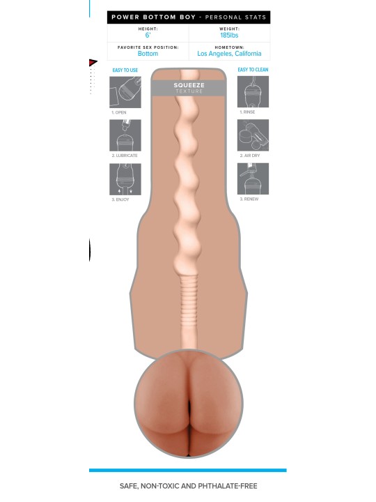 Fleshlight - Fleshjack Fantasy Power Bottom Boy
