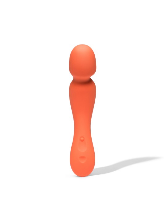 Dame – Min Mini Wand Vibrator – Papaya