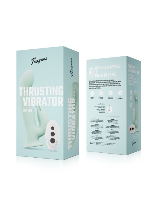 Teazers - Rotating Rabbit Vibrator - With Remote Control