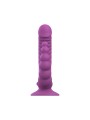 Teazers - Double Vibrator met Zuignap en Afstandsbediening - Paars