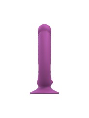 Teazers - Double Vibrator met Zuignap en Afstandsbediening - Paars