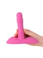 Teazers - Thrusting Pad Vibrator + remote control - Pink