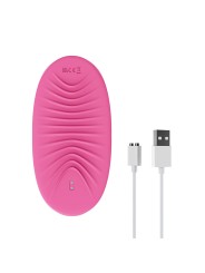 Teazers - Thrusting Pad Vibrator + remote control - Pink