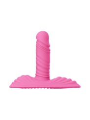 Teazers - Thrusting Pad Vibrator + remote control - Pink