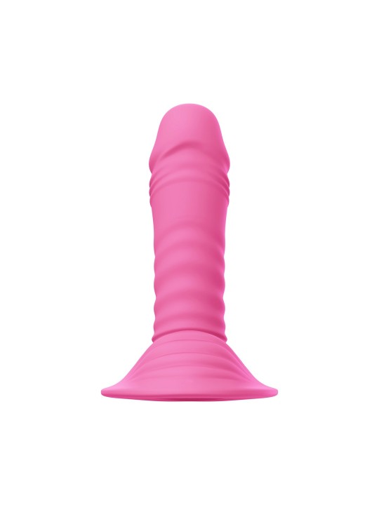 Teazers - Thrusting Pad Vibrator + remote control - Pink