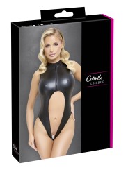 Cottelli LINGERIE – Crotchless Body – Black