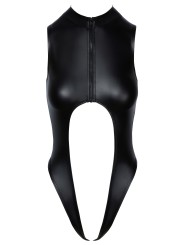 Cottelli LINGERIE – Crotchless Body – Black