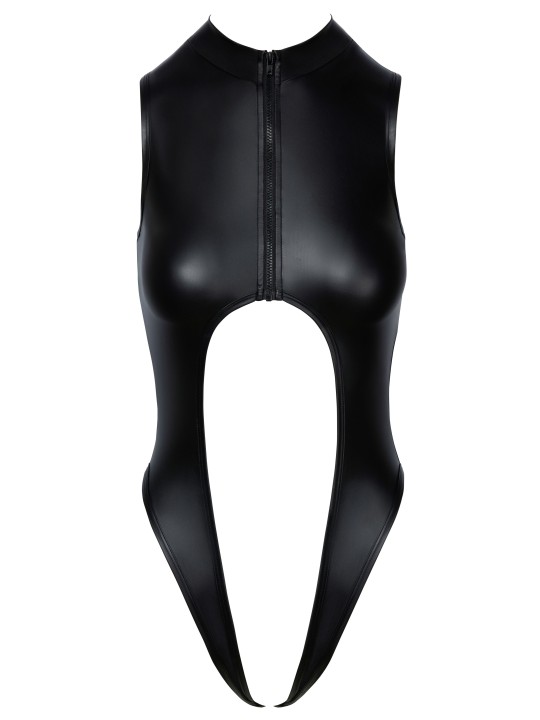 Cottelli LINGERIE – Crotchless Body – Black