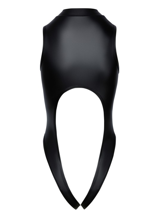 Cottelli LINGERIE – Crotchless Body – Black