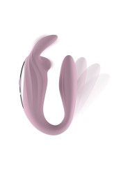 Teazers – Bunny Couple Vibrator with Remote – Pink