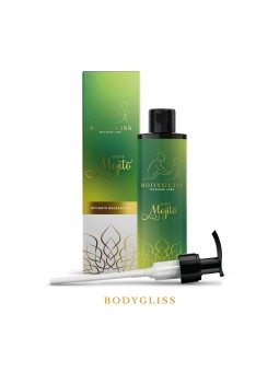 BodyGliss – Massage Oil and Lubricant in 1 Minty Mojito – 150 ml