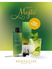 BodyGliss – Massage Oil and Lubricant in 1 Minty Mojito – 150 ml