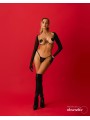 Obsessive - Lustique Harnas BH - Zwart