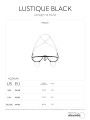 Obsessive - Lustique Harnas BH - Zwart