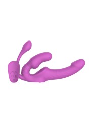 Teazers – Strapless Strap-On met Anaal Plug – Pink