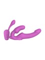 Teazers – Strapless Strap-On met Anaal Plug – Pink