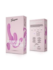 Teazers – Strapless Strap-On met Anaal Plug – Pink