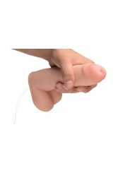 Dual Density Spuitende Dildo - 20 cm