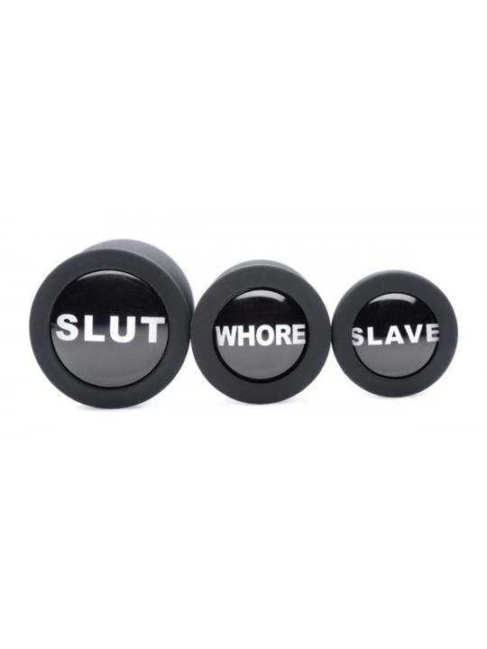Dirty Words Buttplug Set