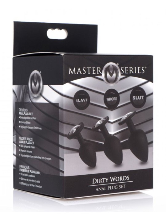 Dirty Words Buttplug Set