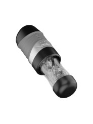 Nexus – Alpha Surge Masturbator with Rotation & Suction – Black