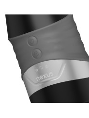Nexus – Alpha Surge Masturbator with Rotation & Suction – Black
