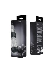 Nexus – Alpha Surge Masturbator with Rotation & Suction – Black