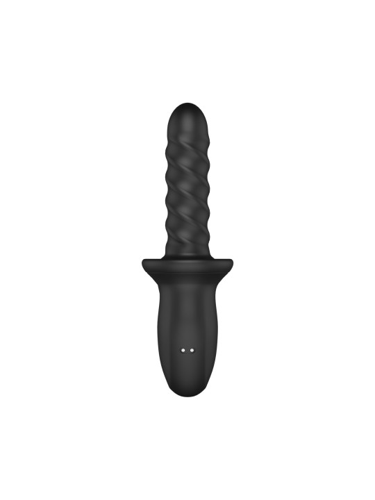 Nexus – Ascend Thrusting & Rotating Massager – Black