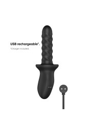 Nexus – Ascend Thrusting & Rotating Massager – Black