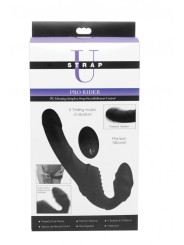 Pro Rider Strapless Strap-on Vibrator - Zwart