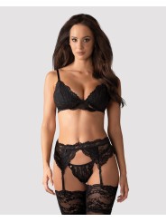 Obsessive - 3-Piece Lace Lingerie Set