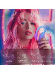 Magic Motion - Magic Flamingo Max Vibrating Egg - Blue