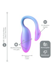 Magic Motion - Magic Flamingo Max Vibrating Egg - Blue