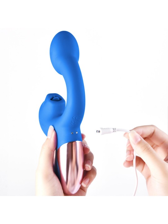 Magic Motion – Magic Ponder Vibrator with Lick & G-Spot Function – Blue