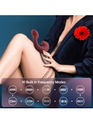 Magic Motion – Magic Ponder Vibrator with Lick & G-Spot Function – Red