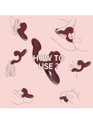 Magic Motion – Magic Ponder Vibrator with Lick & G-Spot Function – Red