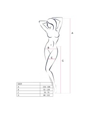 Passion - S029 Strip Pants - White