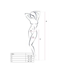 Passion - S011 Strip Pants - Wit