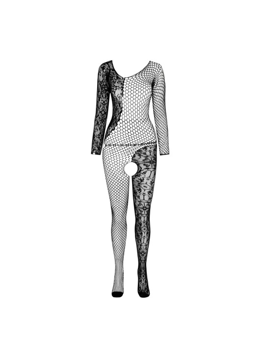 Passion - BS107 Bodystocking - Zwart