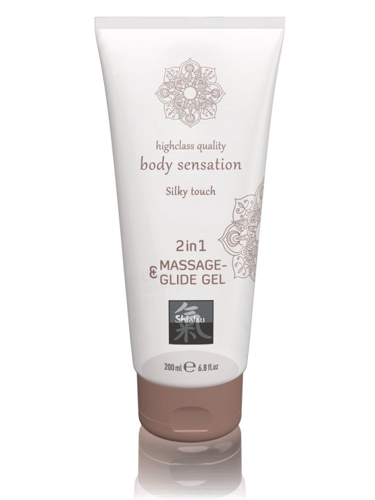 Massage & Glide Gel 2 in 1 - Silky touch