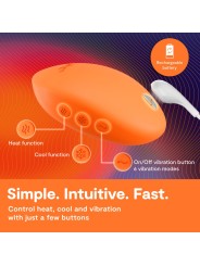 We-Vibe - Temp Lay-On Vibrator - Tangerine