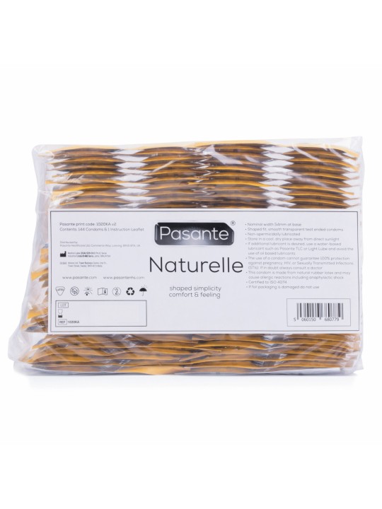 Pasante Naturelle Condooms - 144 stuks