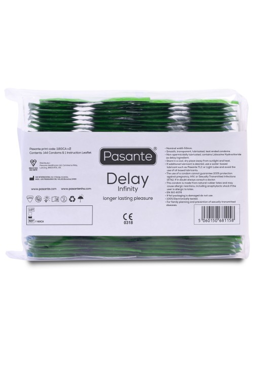Pasante Delay condoms 144 pcs