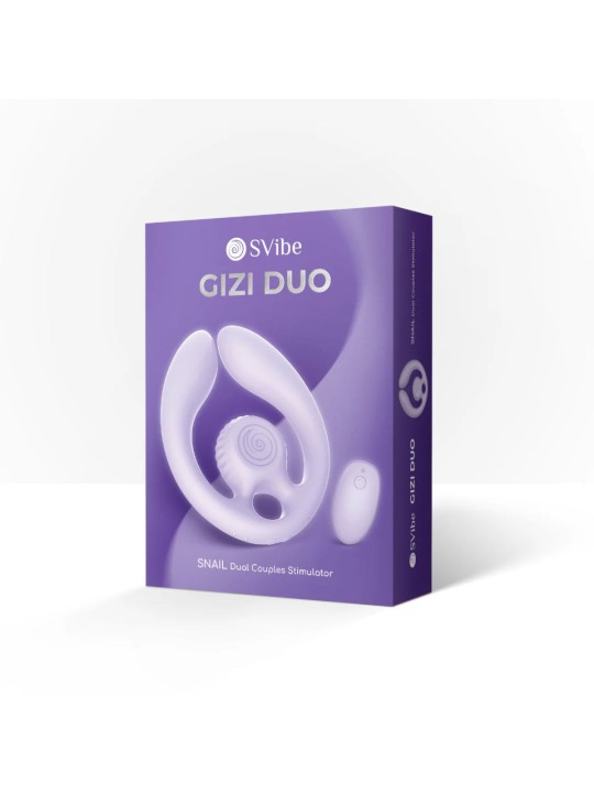 SVibe - GIZI Duo Couples Stimulator - Purple