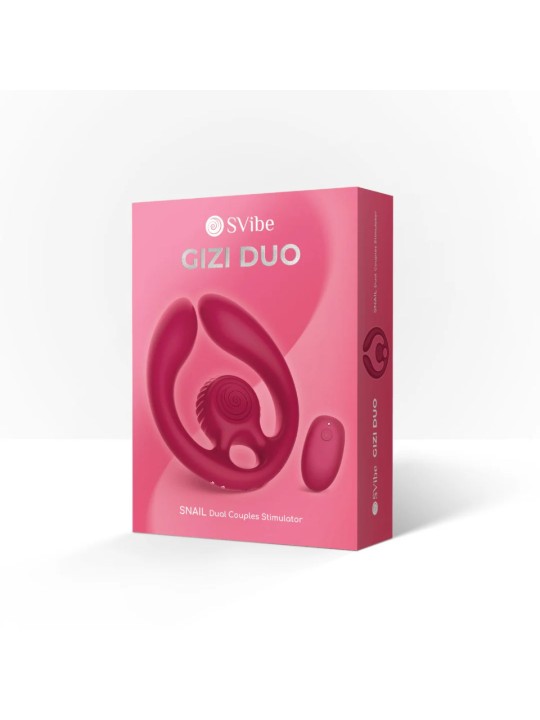 SVibe - GIZI Duo Couples Stimulator - Rood