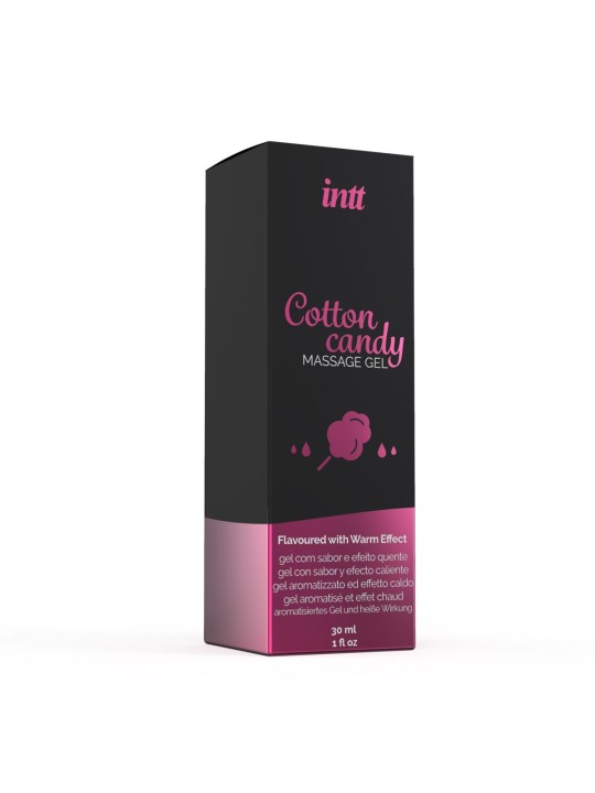 INTT - Cotton Candy Verwarmende Massage Gel - 30 ml