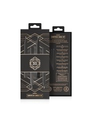 Rosy Gold - Seduction Candle Set - Zwart