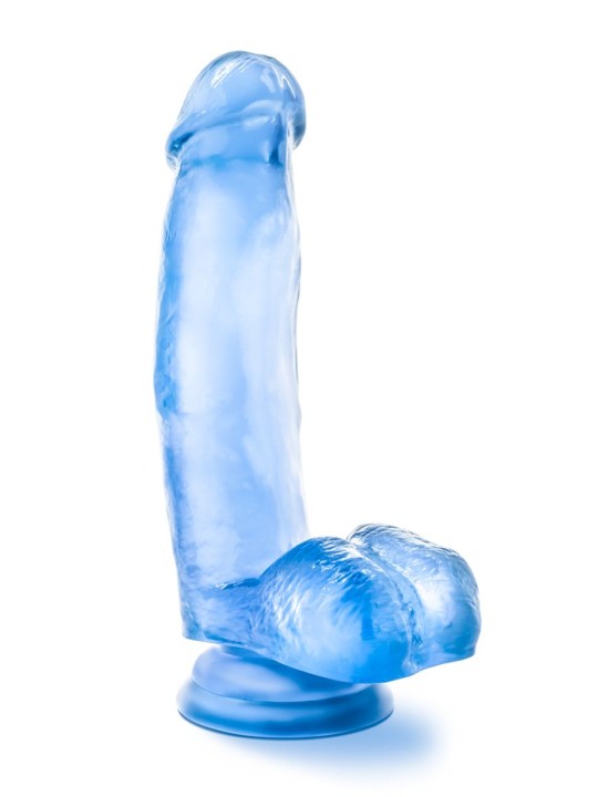 B Yours Sweet 'N Hard Realistic Dildo - Blue