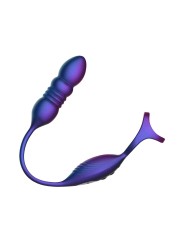 Hueman - Deep Impact Cock- & Ballring - Met Stotende Prostaatstimulator